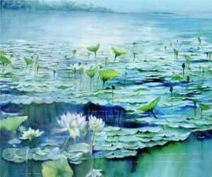 Lotus pond